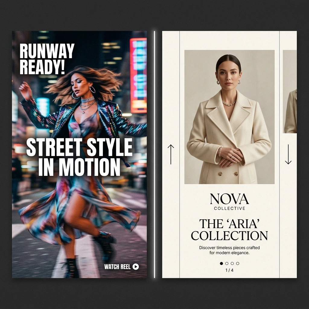 Reels vs. Carousels for Clothing Brands: What Actually Drives Sales?