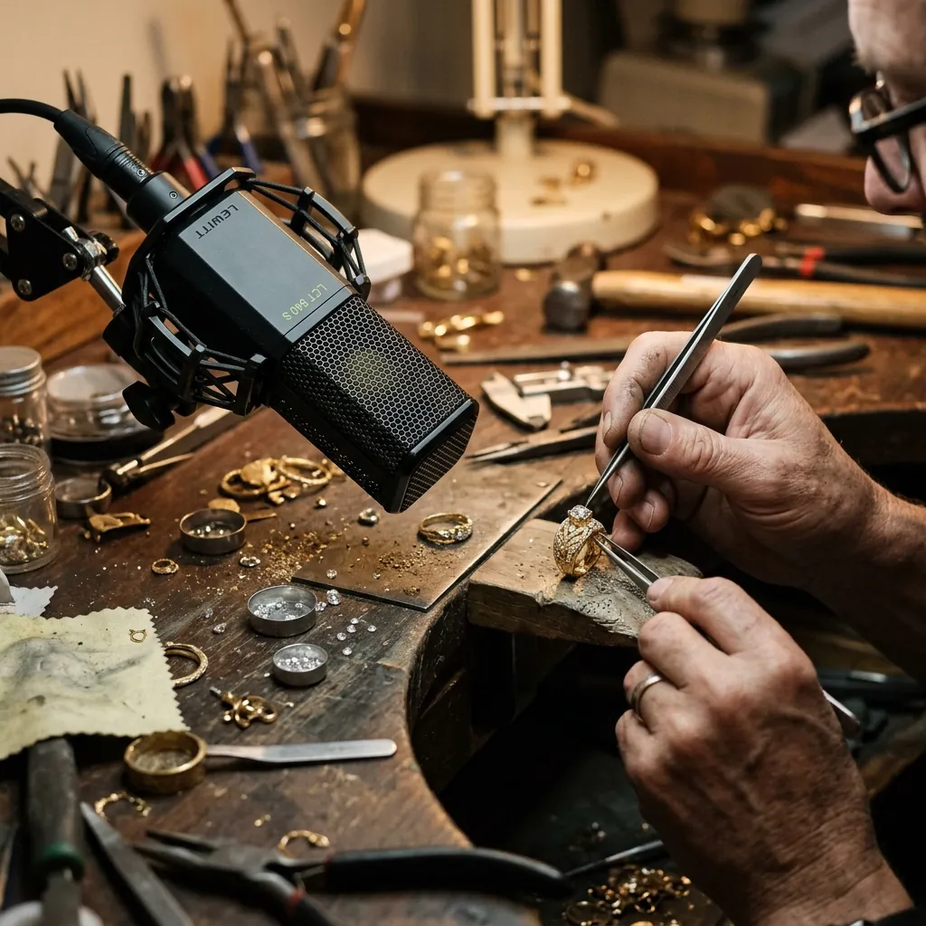 The Hypnotic Workbench: Using ASMR to Create Viral Jewellery Reels
